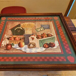 HOME INTERIORS LOVELY 1990 HARVEST PICTURE